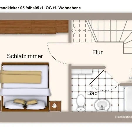 Hus Strandkieker Hus Strandkieker 05 * Schillig