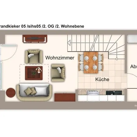 Apartment Hus Strandkieker Hus Strandkieker 05 *